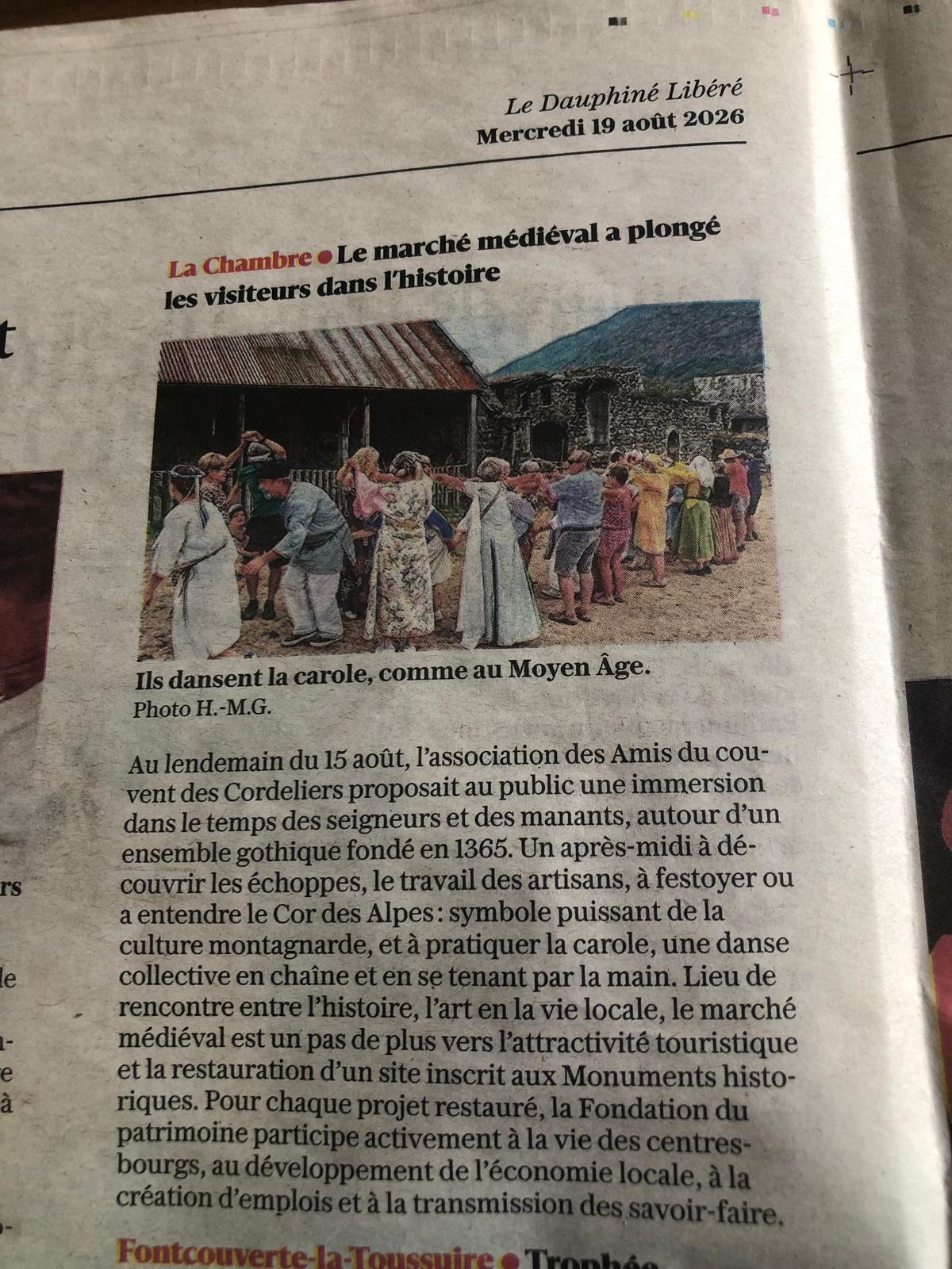 Dauphine libere 2026 08 19