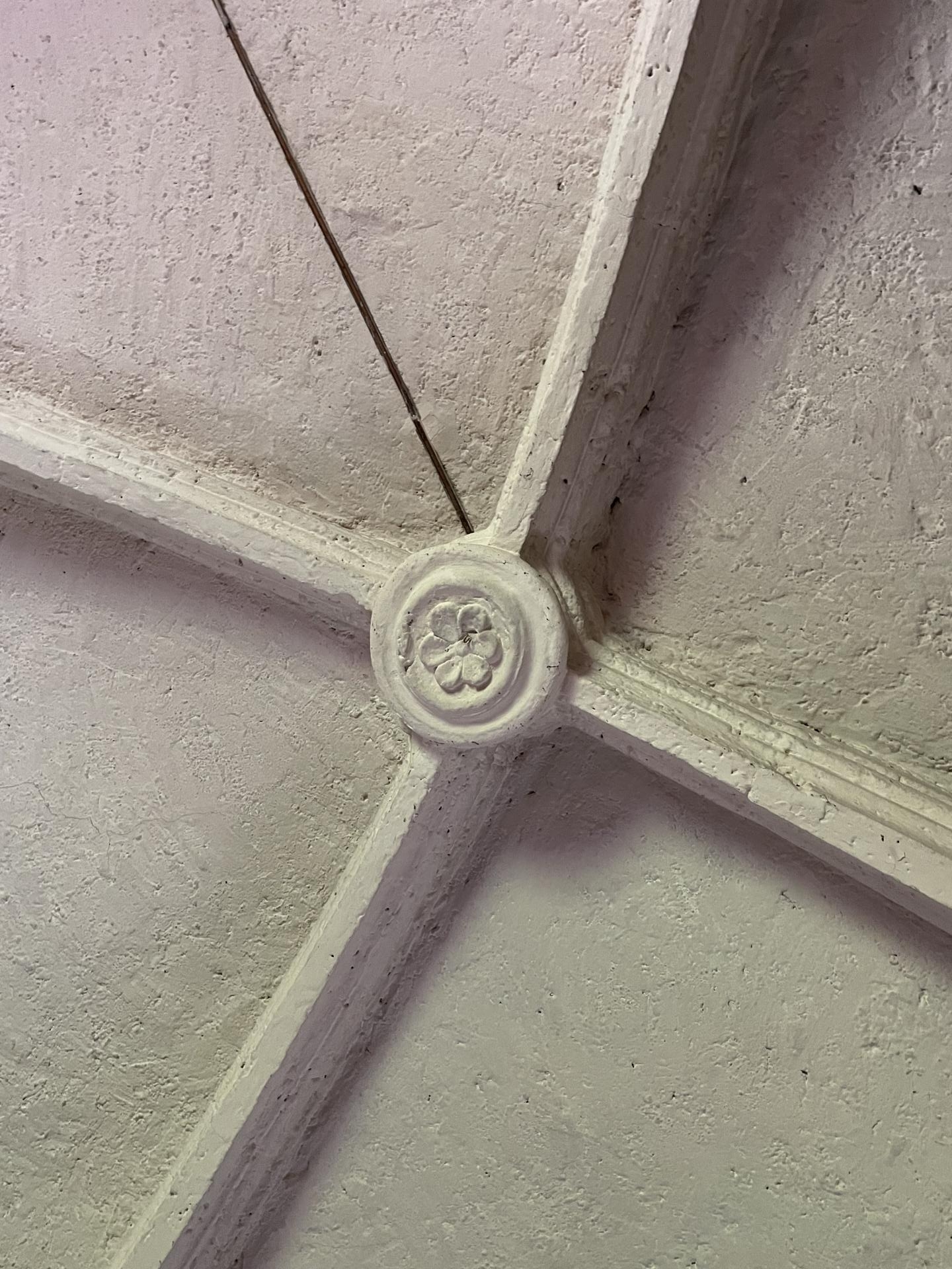 Clé de voûte de la salle capitulaire